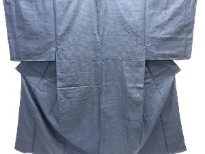 未使用品　亀甲絣織り出し西陣お召男物着物アンサンブル